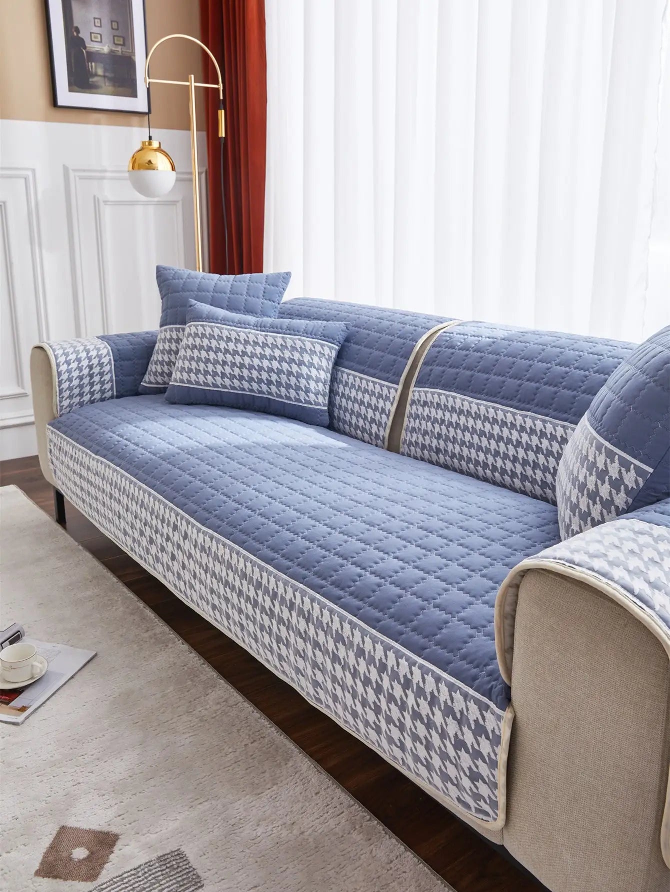 house antidérapante canapé