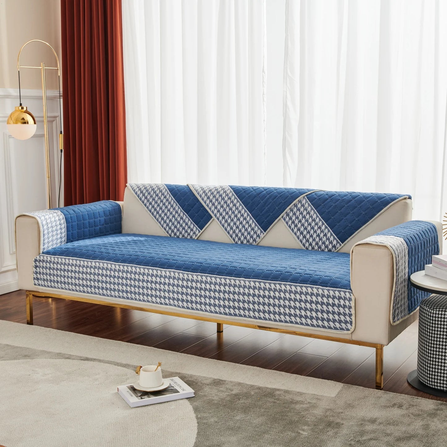 house antidérapante canapé